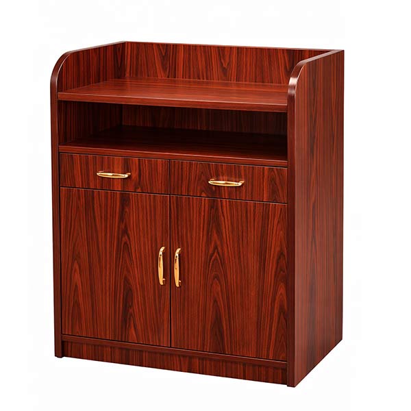 Tủ phục vụ quầy bar bằng gỗ - hình 2