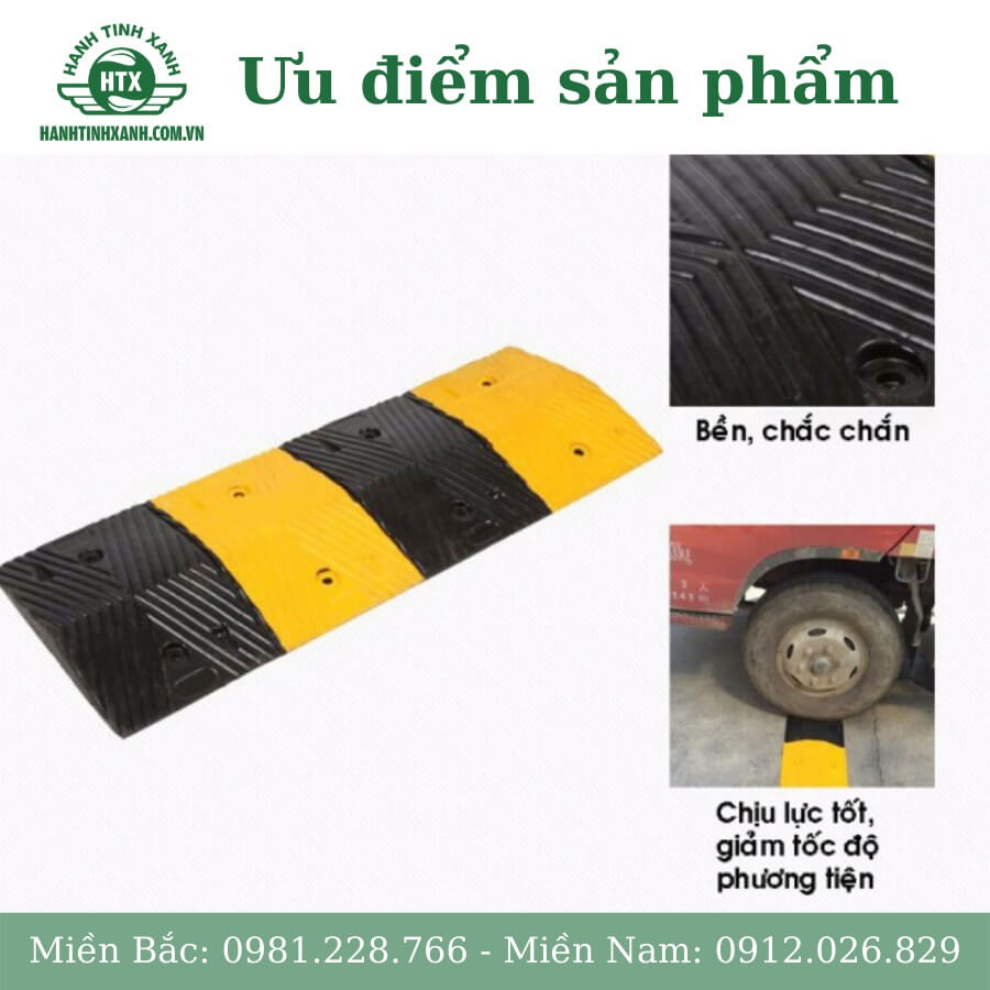 Gờ giảm tốc cao su chịu tải lớn - hình 4
