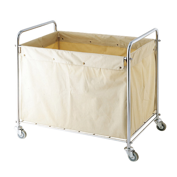 Xe chở đồ giặt là bằng inox - hình 6