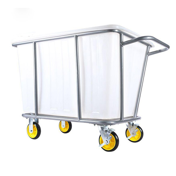 Xe chở đồ giặt là bằng nhựa khung thép - hình 6