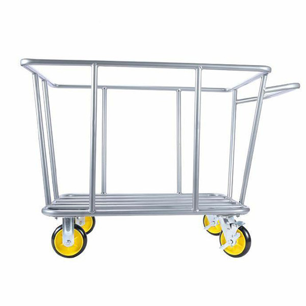 Xe chở đồ giặt là bằng nhựa khung thép - hình 3