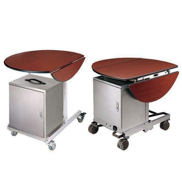 Xe đẩy có tủ giữ nhiệt đồ ăn - hình 3