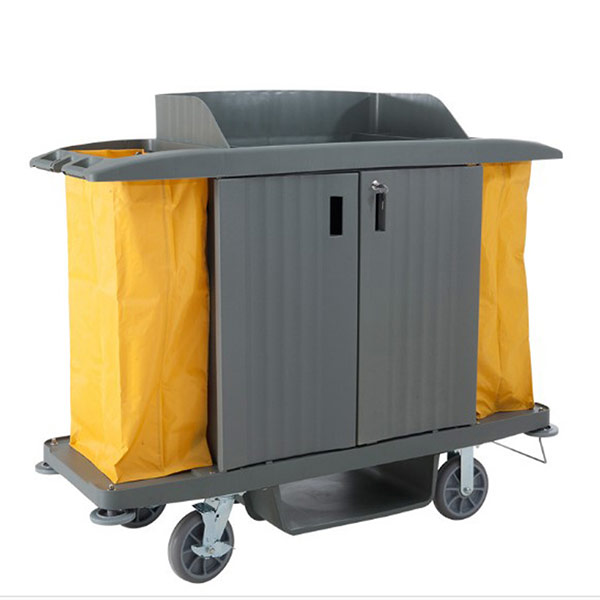Xe đẩy dọn vệ sinh buồng phòng - hình 6