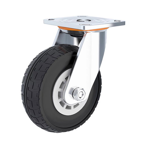 Xe đẩy hành lý khách sạn inox vàng - hình 5
