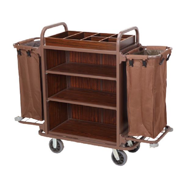 Xe đẩy làm buồng 2 túi vải - hình 6