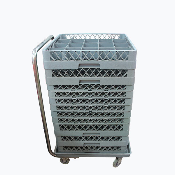 Xe đẩy rack ly bát đĩa - hình 4