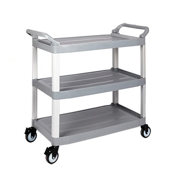 Xe đẩy thức ăn bằng nhựa khung nhôm tam giác - hình 6