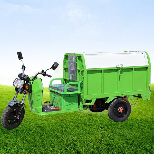 Xe điện chở rác 3 bánh - hình 2