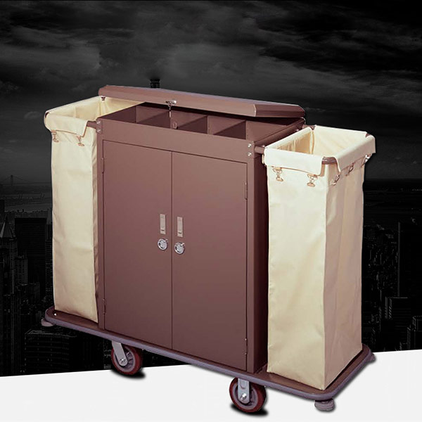 Xe làm buồng khách sạn có nắp - hình 3