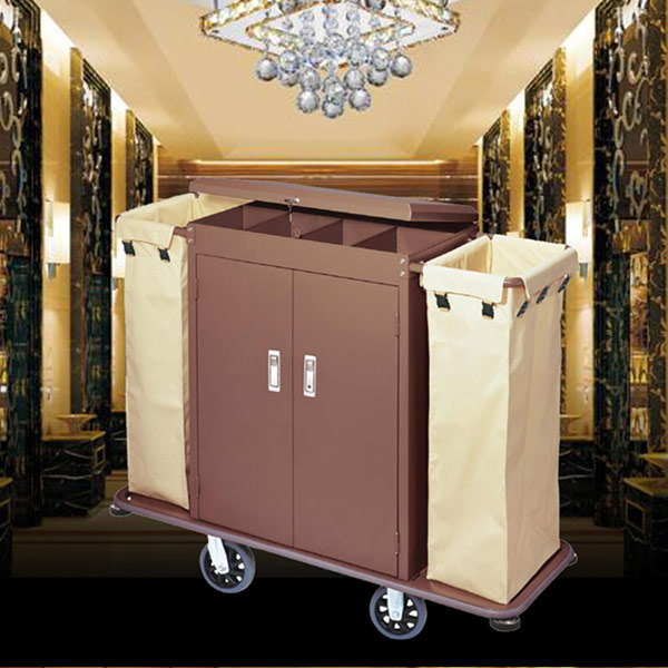 Xe làm buồng khách sạn có nắp - hình 2
