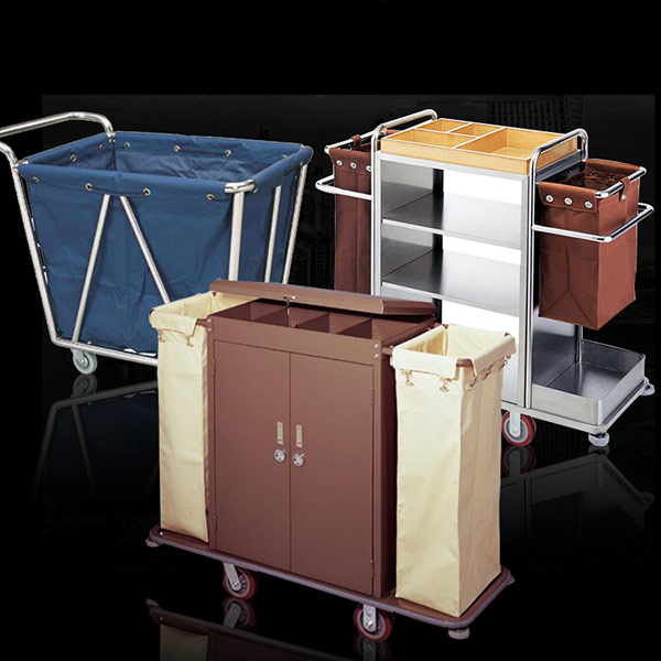 Xe làm buồng khách sạn có nắp - hình 4