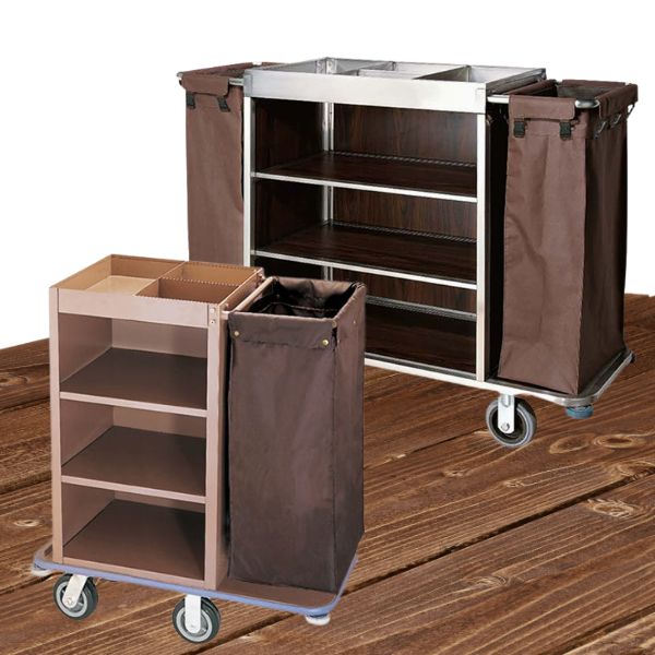 Xe làm phòng khách sạn 1 túi vải - hình 4
