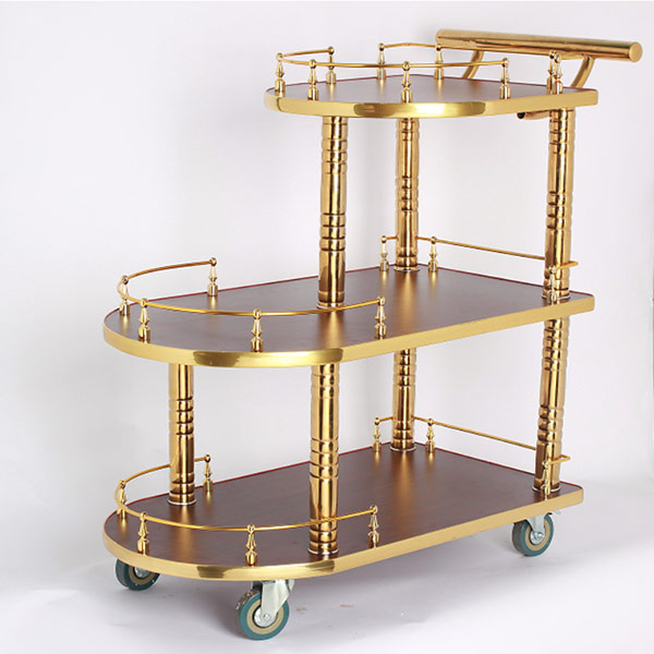 Xe phục vụ rượu 3 tầng - hình 2