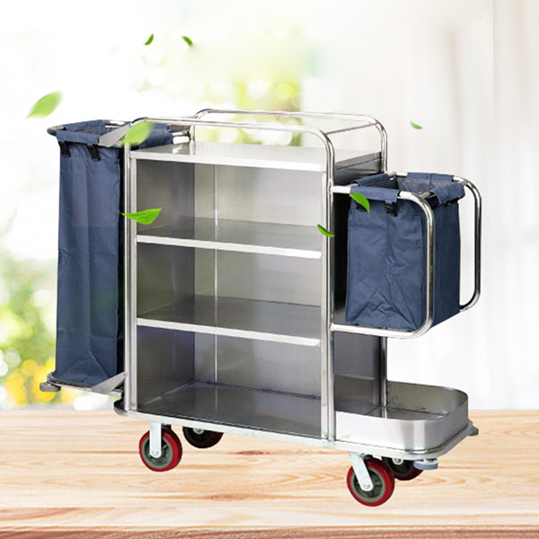 Xe trolley khách sạn làm buồng phòng - hình 2