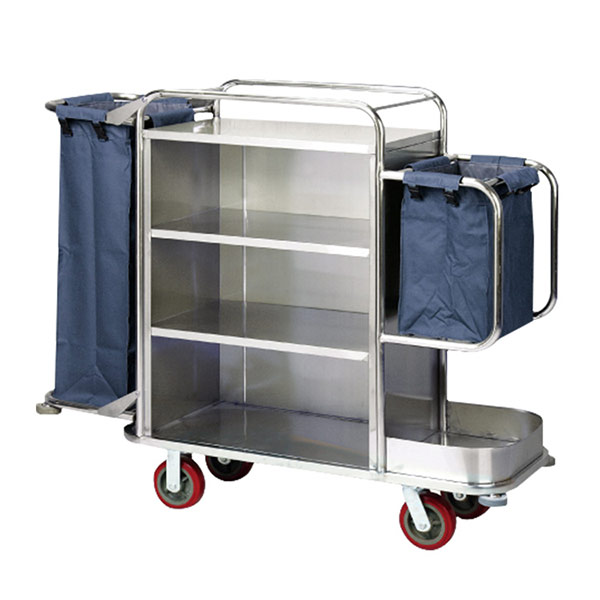 Xe trolley khách sạn làm buồng phòng - hình 5