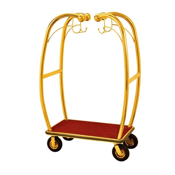 Xe trolley đẩy hành lý khách sạn - hình 6