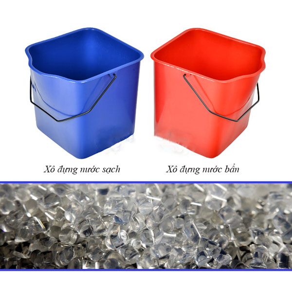 Xe vắt nước lau nhà 2 xô - hình 3