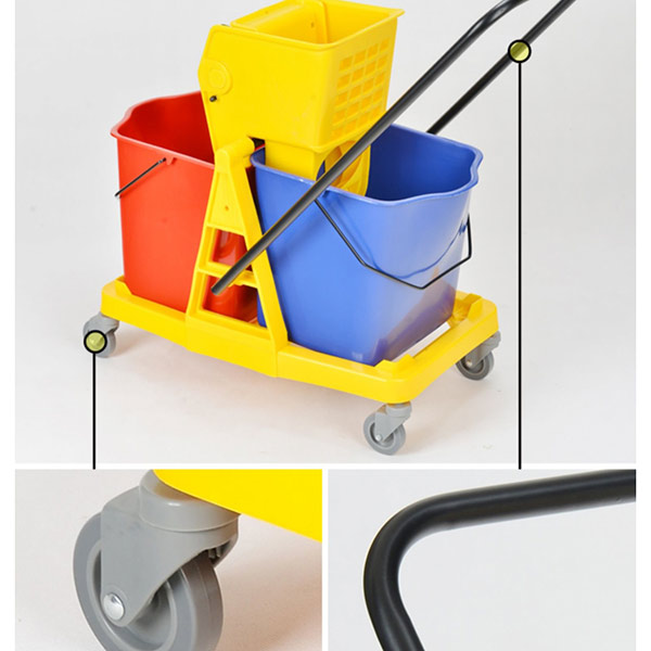 Xe vắt nước lau nhà 2 xô - hình 5