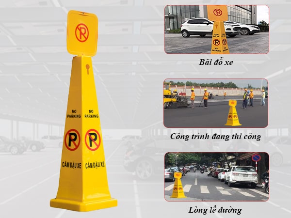 Sử dụng tại các lòng, lề đường, bãi đỗ xe