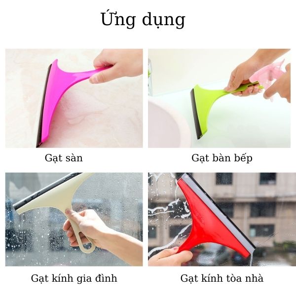 Ứng dụng của tay gạt kính nhựa