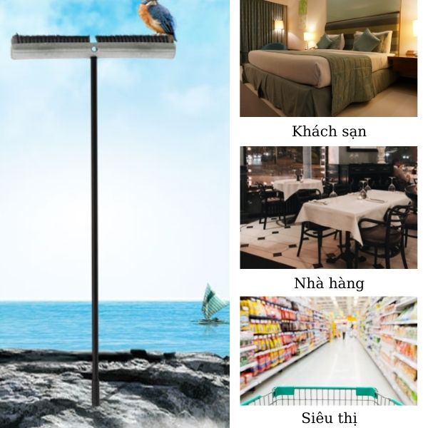 Ứng dụng của bàn chải làm sạch sàn nhà