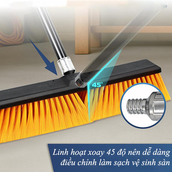 Bàn chải cọ sàn cán dài