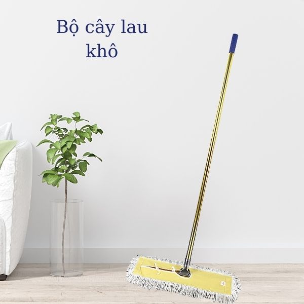 Bộ cây lau sàn khô deluxe nhập khẩu cao cấp, chất lượng