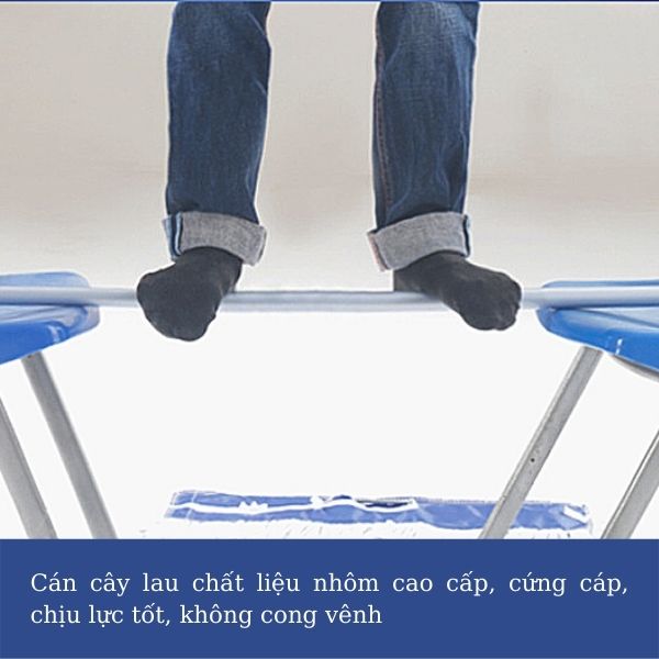 Chất liệu nhôm cứng cáp, chịu lực tốt