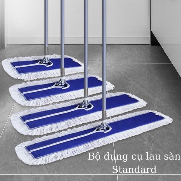 Bộ cây lau khô sàn Standard cao cấp, chất lượng