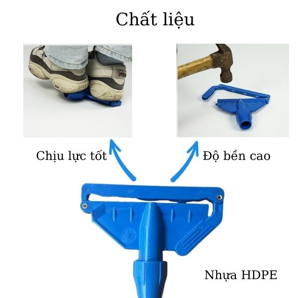 Kẹp giẻ lau ướt Standard với chất liệu cao cấp, bền đẹp