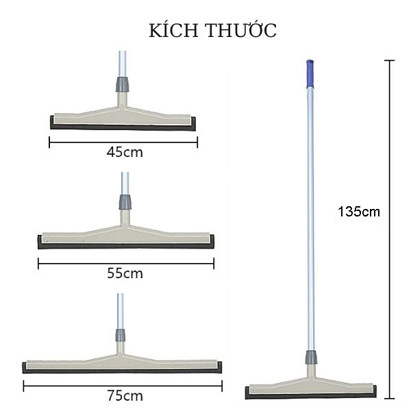 Kích thước cây gạt sàn