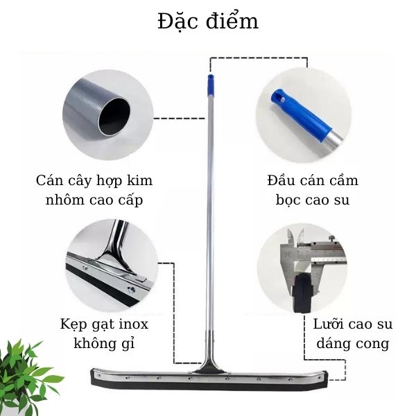 Đặc điểm nổi trội của cây lau gạt sàn công nghiệp