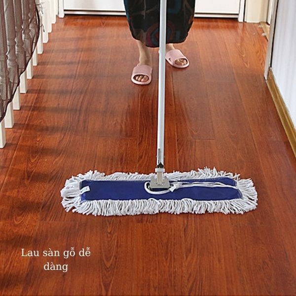 Hình ảnh thực tế cây lau nhà dùng trong bệnh viện