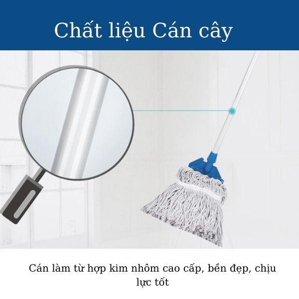 Cây lau ướt khung nhôm cao cấp, chất lượng cao