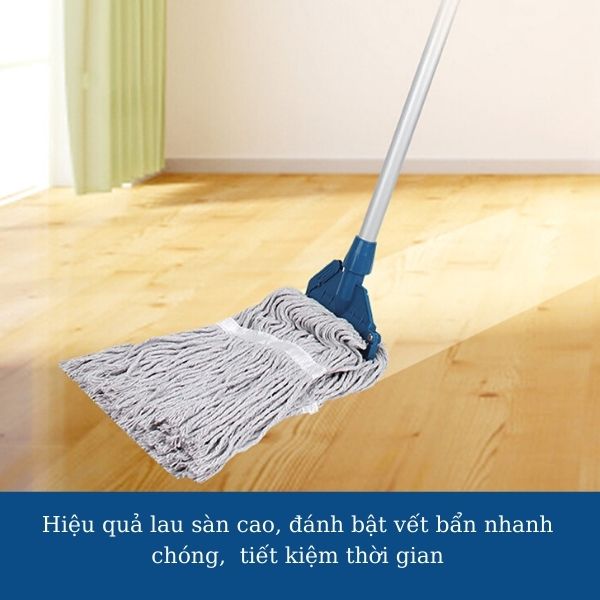 Cây lau ướt có khả năng lau sàn khô và sàn ướt