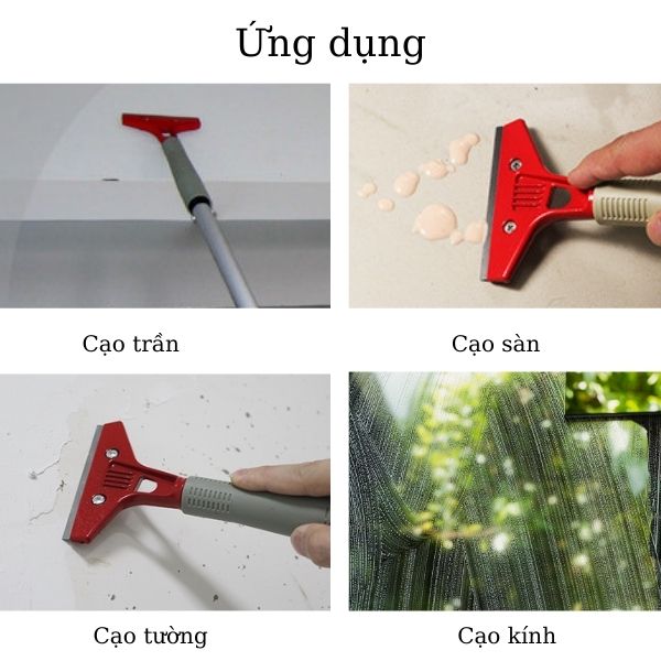 Ứng dụng trên nhiều loại mặt sàn, mặt kính của dao cạo