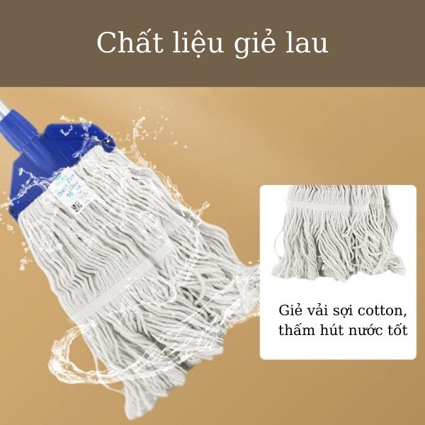 Sợi vải bông cotton thấm nước nhanh, làm sạch hiệu quả