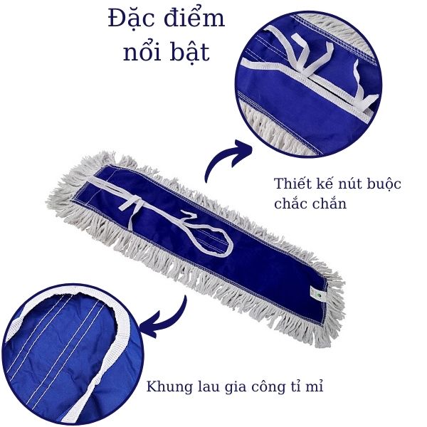 Đặc điểm của giẻ thay thế cây lau nhà khô