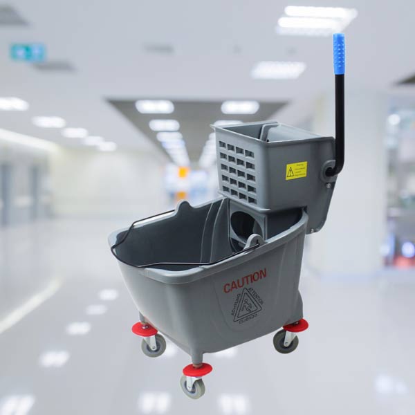 Mẫu xe vắt móp đơn 32l màu ghi