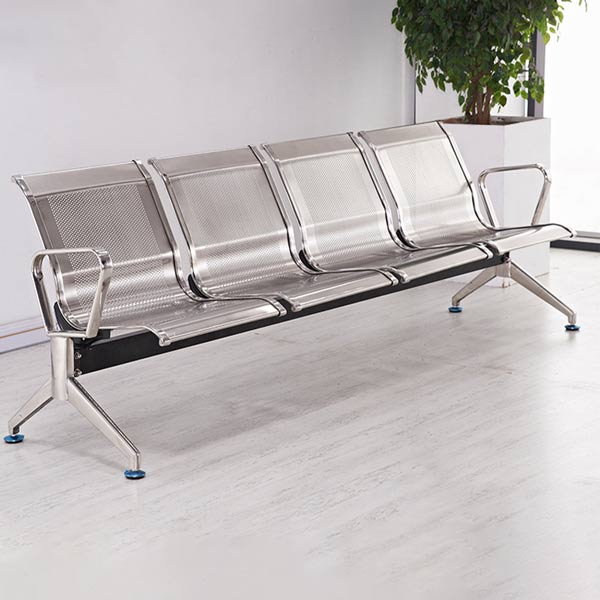 Ghế băng chờ inox loại 4 chỗ phổ biến được ưa chuộng hiện nay