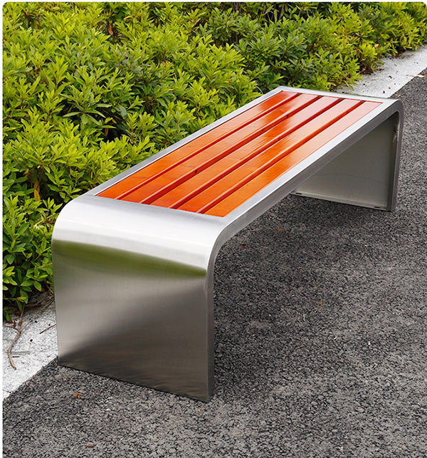 Thiết kế ghế băng công viên đẹp, màu sắc tươi sáng