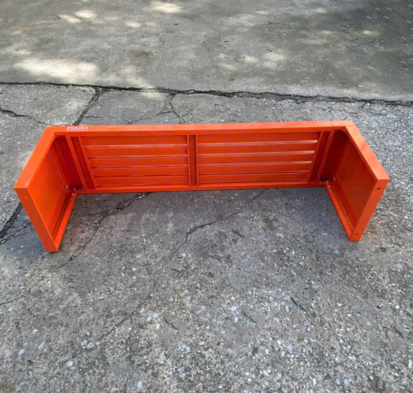 Ghế băng thép ngoài trời 1.5m