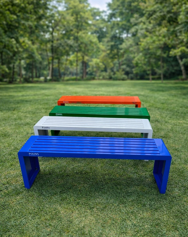 Ghế băng thép ngoài trời 1.5m