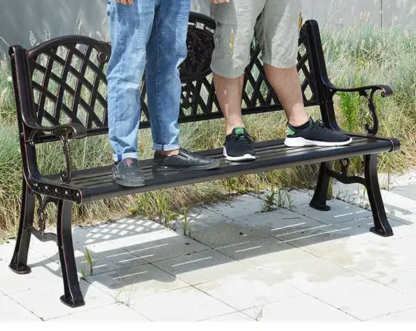 Ghế nhôm đúc ngoài trời chịu lực tốt