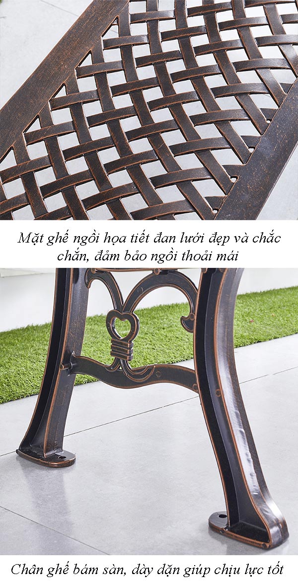 Thiết kế ghế an toàn và dễ dàng sử dụng