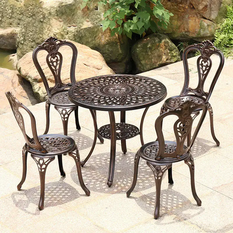 Đặt mua ghế nhôm đúc sân vườn giá tốt