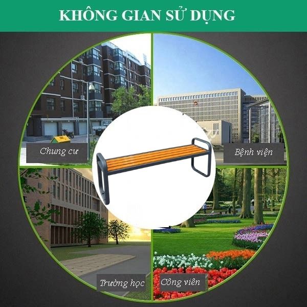 Mẫu ghế phù hợp với mọi không gian xanh