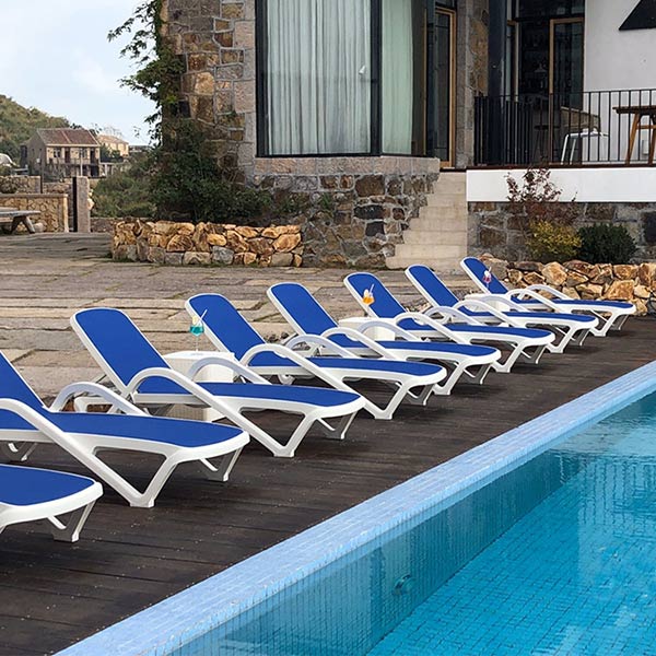 Mua ghế bể bơi vải lưới teslin