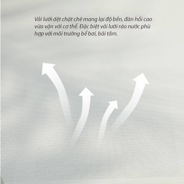 Vải lưới vô cùng thoáng khí