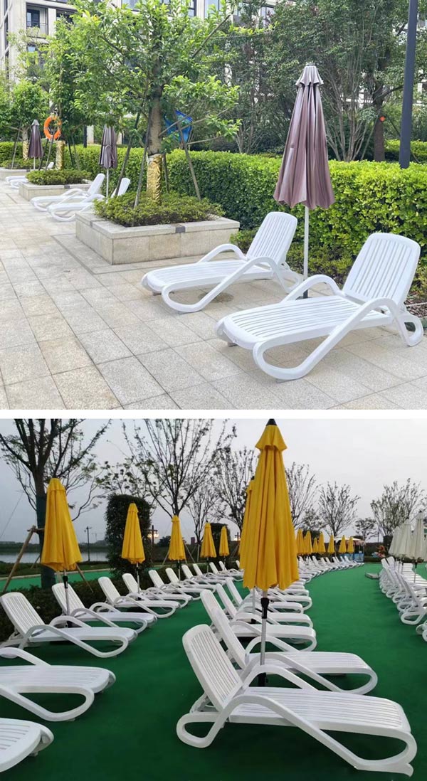 Ghế nhựa hồ bơi cao cấp